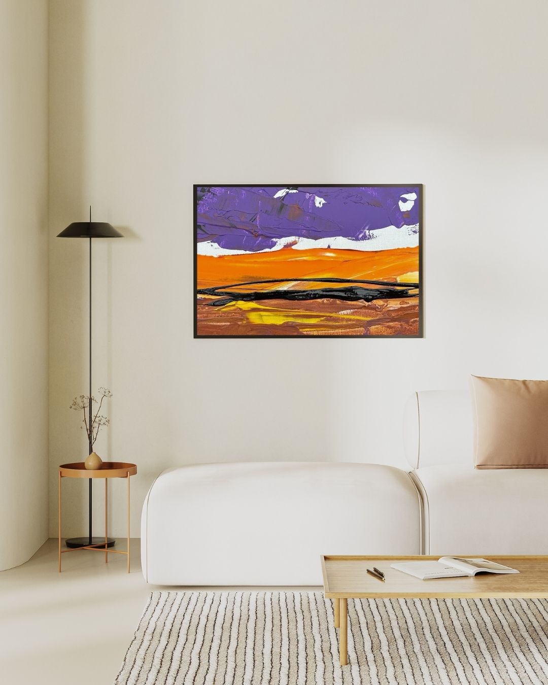 Purple landscape - caisse USA